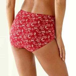 Culotte maxi coton stretch imprimé 