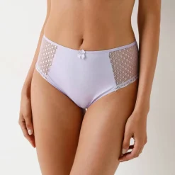 Culotte maxi dentelle coton imprimé Tropea - lot de 4