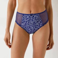 Culotte maxi dentelle coton imprimé Tropea - lot de 4