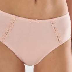 Culotte maxi en coton ajouré - Lot de 2