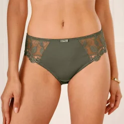 Culotte microfibre et guipure Rima - lot de 2
