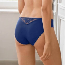 Culotte microfibre et tulle brodé Biella