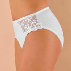 Culotte microfibre et tulle brodé Sienne - lot de 2