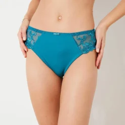 Culotte microfibre et tulle brodé Sienne - lot de 2