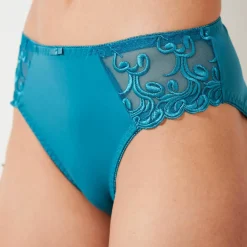 Culotte microfibre et tulle brodé Sienne - lot de 2