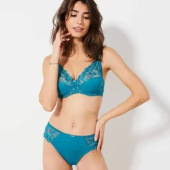 Culotte microfibre et tulle brodé Sienne - lot de 2