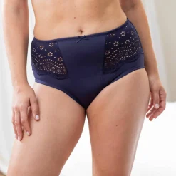 Culotte microfibre forme maxi taille haute 