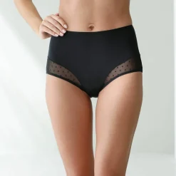 Culotte microfibre taille haute – lot de 2