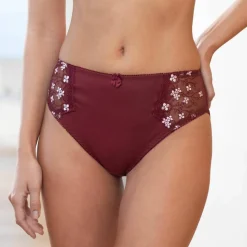 Culotte microfibre tulle brodé Caminata