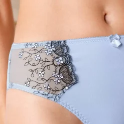 Culotte microfibre tulle brodé Caminata