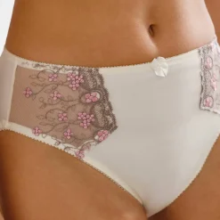 Culotte microfibre tulle brodé Caminata