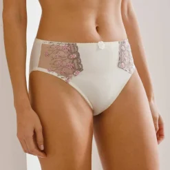 Culotte microfibre tulle brodé Caminata