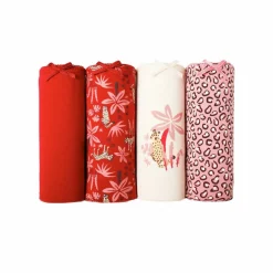 Culotte midi coton imprimé 