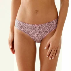 Culotte midi coton imprimé 