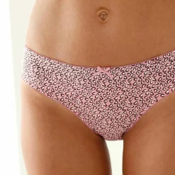 Culotte midi coton imprimé 