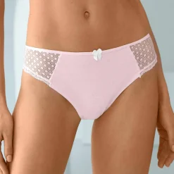 Culotte midi dentelle coton uni Tropea - lot de 4
