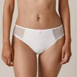 Culotte midi dentelle coton uni Tropea - lot de 4