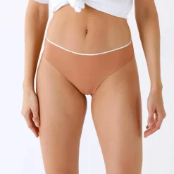 Culotte midi taille haute microfibre sans coutures - lot de 2