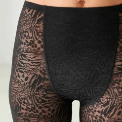 Culotte panty tout en dentelle stretch - sans coutures côtés