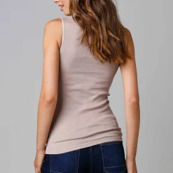 Débardeur coton et dentelle - lot de 2