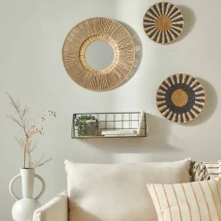 Décoration murale ronde - lot de 2