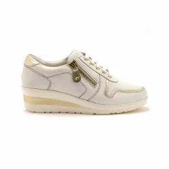 Derbies à lacets largeur confort, petit compensé