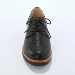 Derbies légères à lacets, semelle compensée crantée