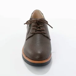 Derbies légères à lacets, semelle compensée crantée