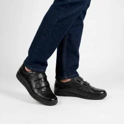 Derbies scratchées en cuir - jusqu'au 46