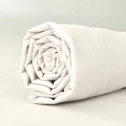 Drap-housse irrétrécissable uni coton