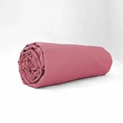 Drap-housse irrétrécissable uni coton