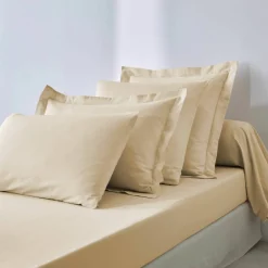 Drap-housse uni coton bonnet 32 cm