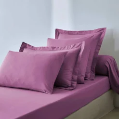 Drap-housse uni coton bonnet 32 cm
