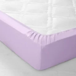 Drap-housse uni flanelle 130g/m² - bonnet 32 cm