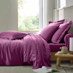 Drap-housse uni flanelle 130g/m² - bonnet 32 cm