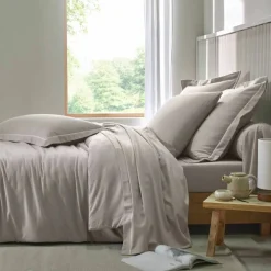 Drap-housse uni flanelle 130g/m² - bonnet 32 cm