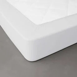 Drap-housse uni percale 72 fils/cm² - bonnet 40 cm