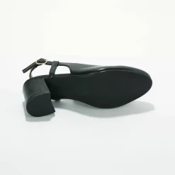 Escarpins slingback en cuir certifié LWG