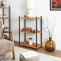 Etagère 3 niveaux en bois
