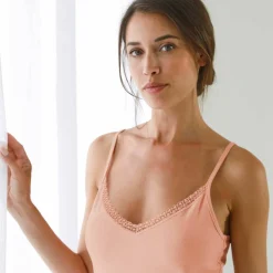Fond de robe coton stretch invisible