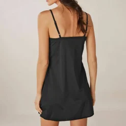 Fond de robe extensible maille microfibre