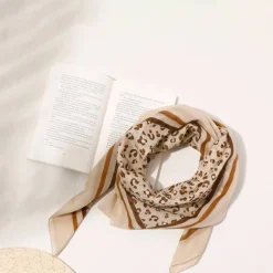 Foulard imprimé léopard