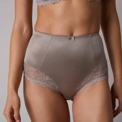Gainette maille satinée et dentelle Salford - lot de 2