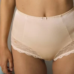 Gainette maille satinée et dentelle Salford - lot de 2
