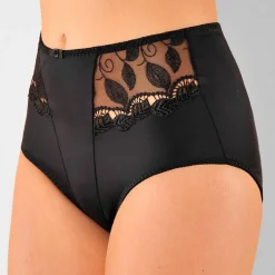 Gainette microfibre et guipure Rima - lot de 2