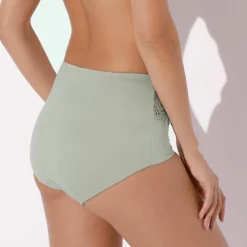 Gainette microfibre et guipure Rima - lot de 2