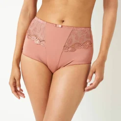 Gainette microfibre et guipure Rima - lot de 2