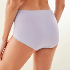 Gainette microfibre tulle brodé Caminata