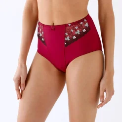 Gainette microfibre tulle brodé Caminata