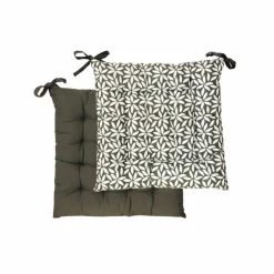 Galette de chaise réversible - lot de 2